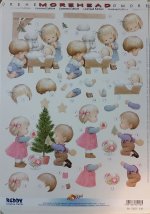 3D Cutting Sheet - Nativity & Christmas Tree