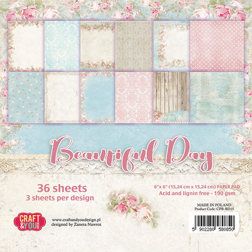 Craft & You Paper Pad - Beautiful Day - Click Image to Close